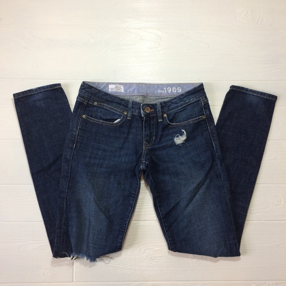 GAP Jeans Gap Always Skinny Distressed Jeans Denim 262 Poshmark